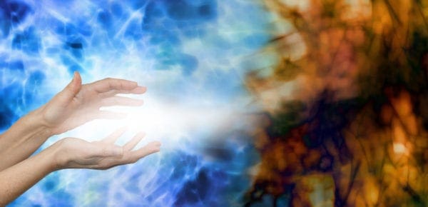 Clearing Spiritual Attachments and Entities with channeled healing light image