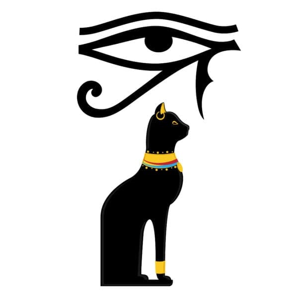 Bastet Cat Healing Image