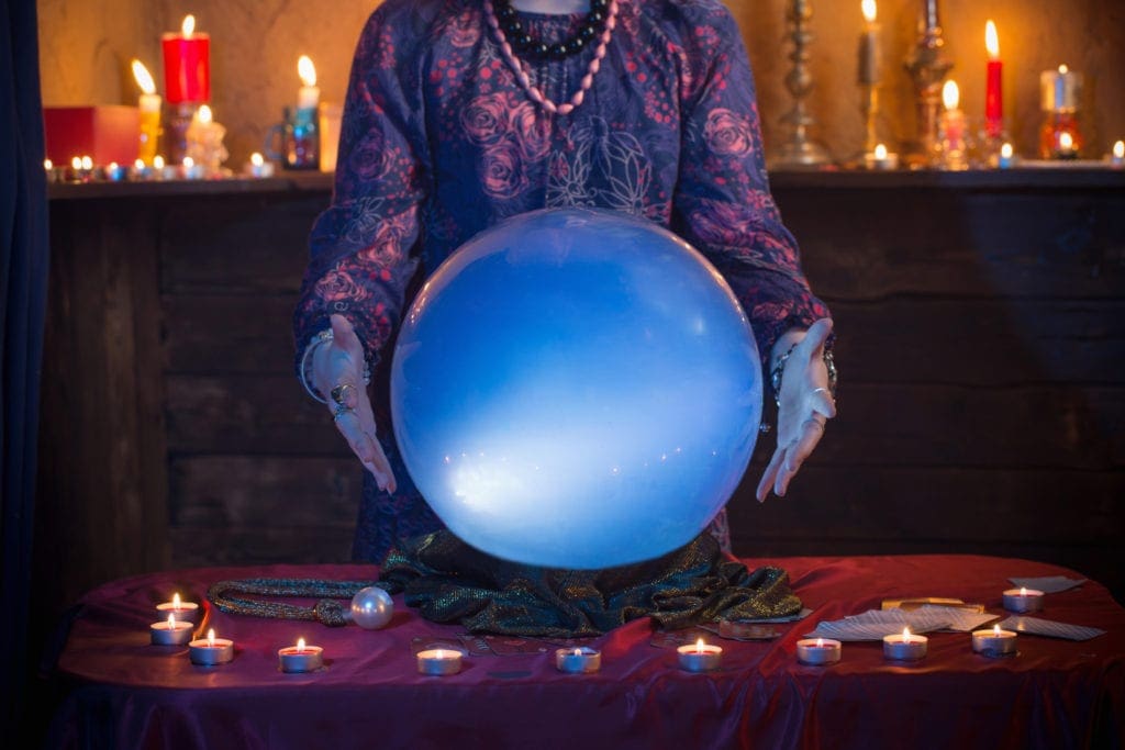 psychic medium crystal ball image
