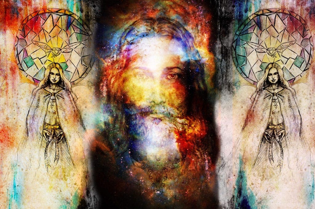 Spirit Guide Yeshua / Jesus and Mary Magdelene Image