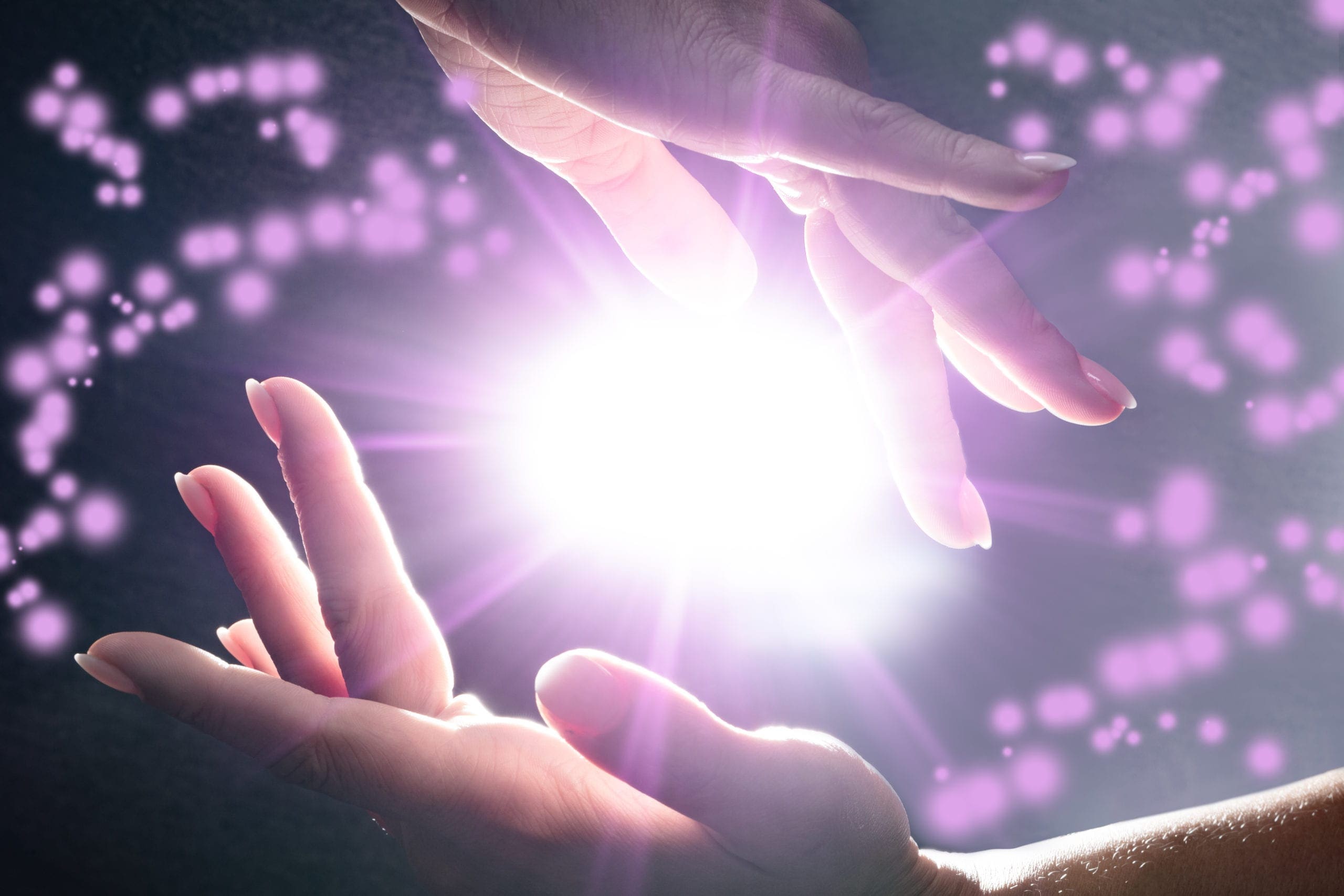 Mysterious Power In The Hands Rei ki aura image
