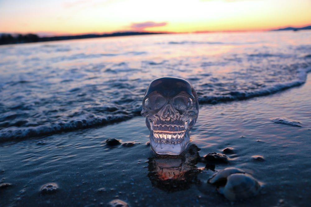 Crystal Skull sunlight image