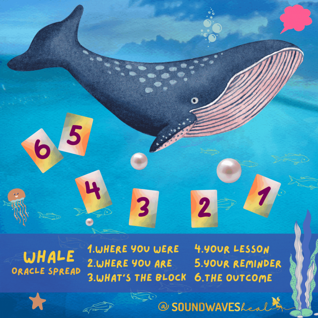 Whale Oracle Card Spread image