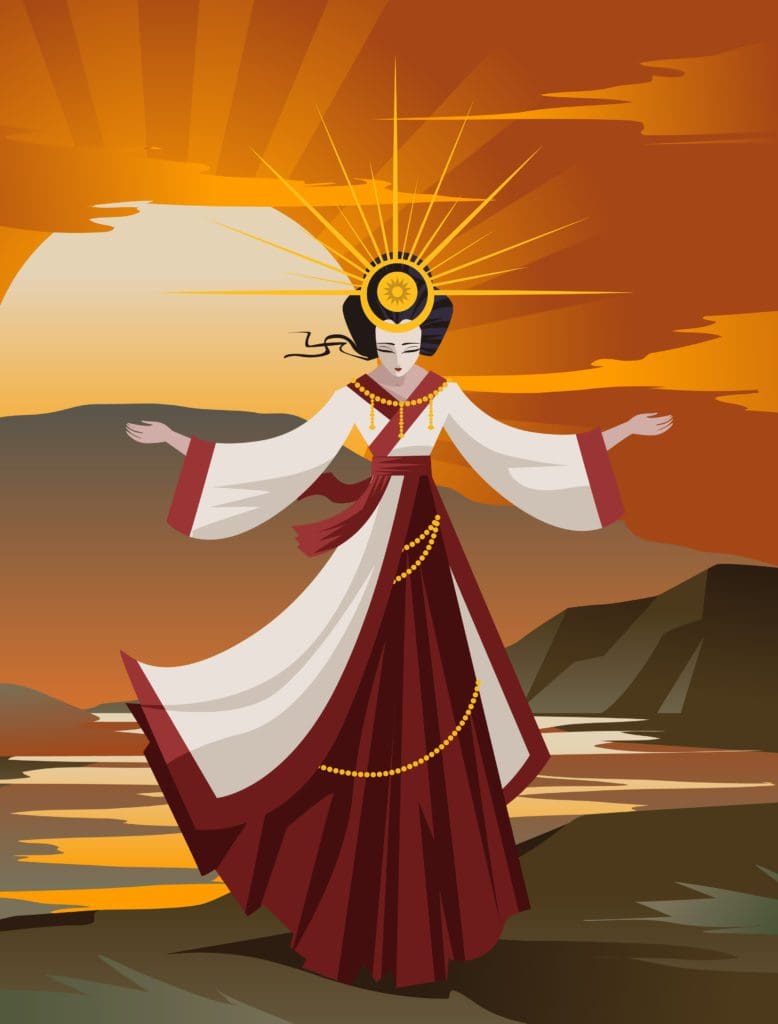 Sun Goddess Amaterasu channeled